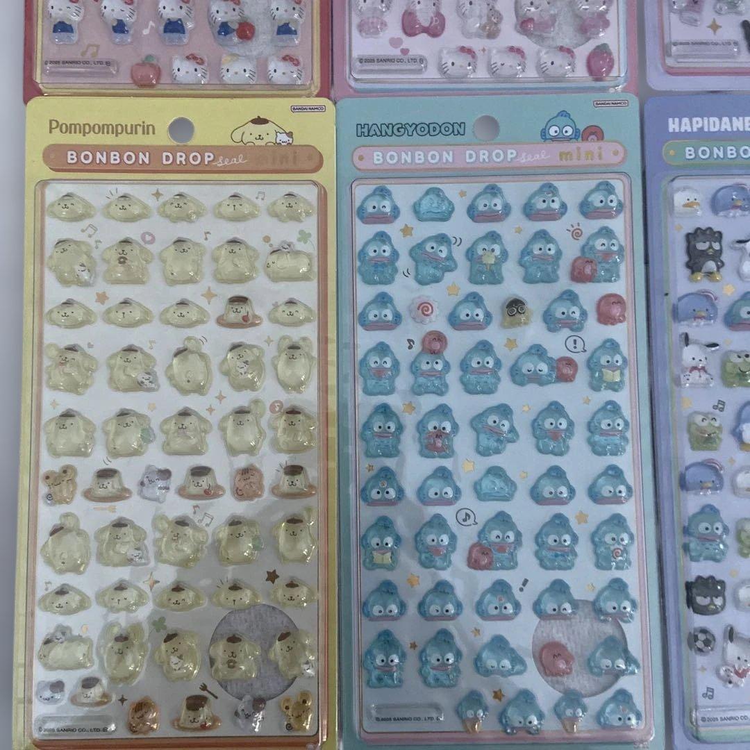 サンリオ ボンボンドロップシール ミニ コンプリートセット