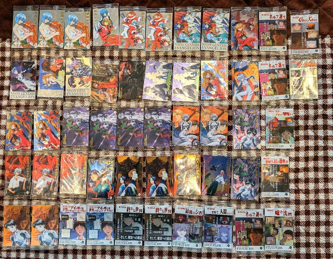 エヴァンゲリオン ウエハースカード まとめ売り 126枚