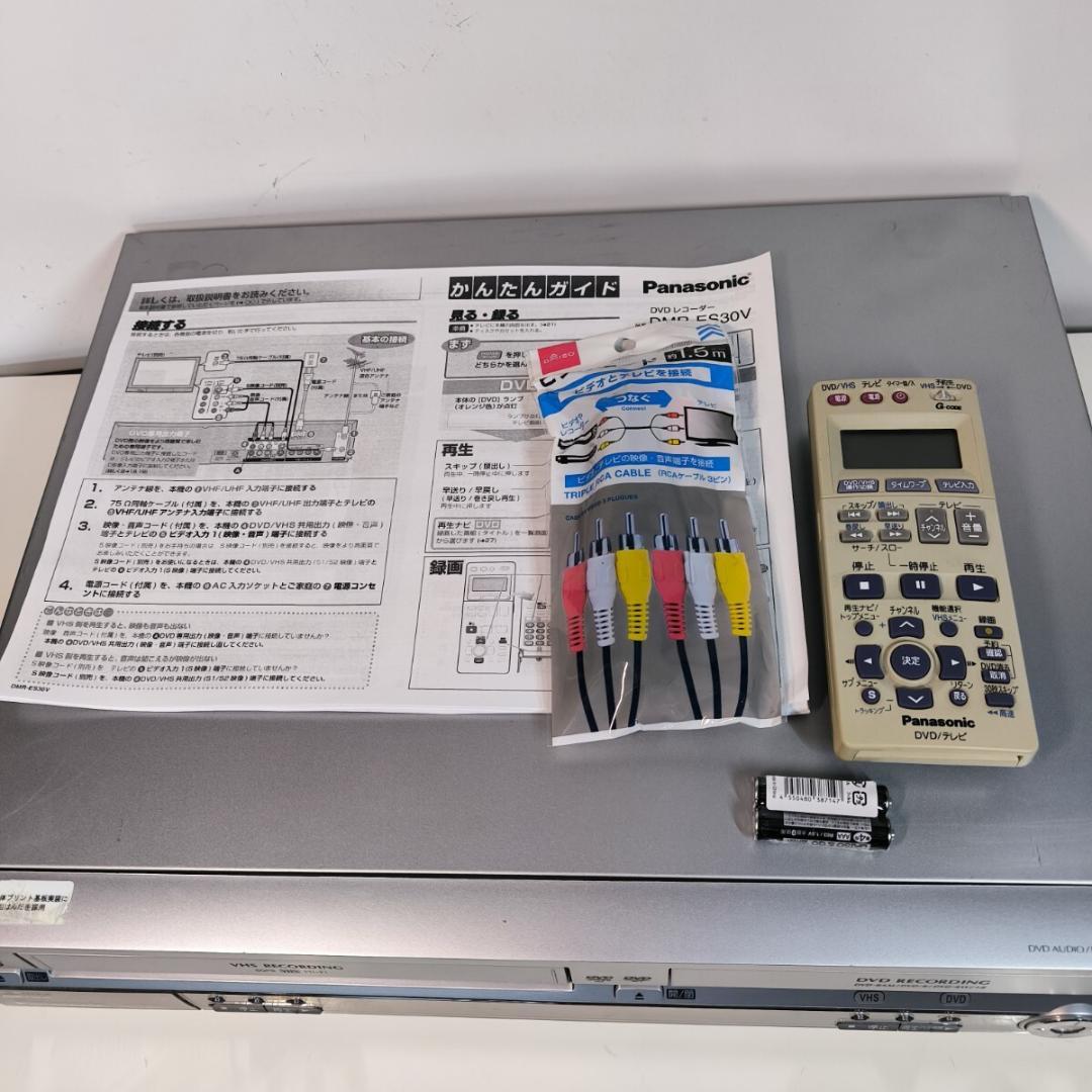 Panasonic ビデオ一体型DVDレコーダー DMR-ES30V ダビング