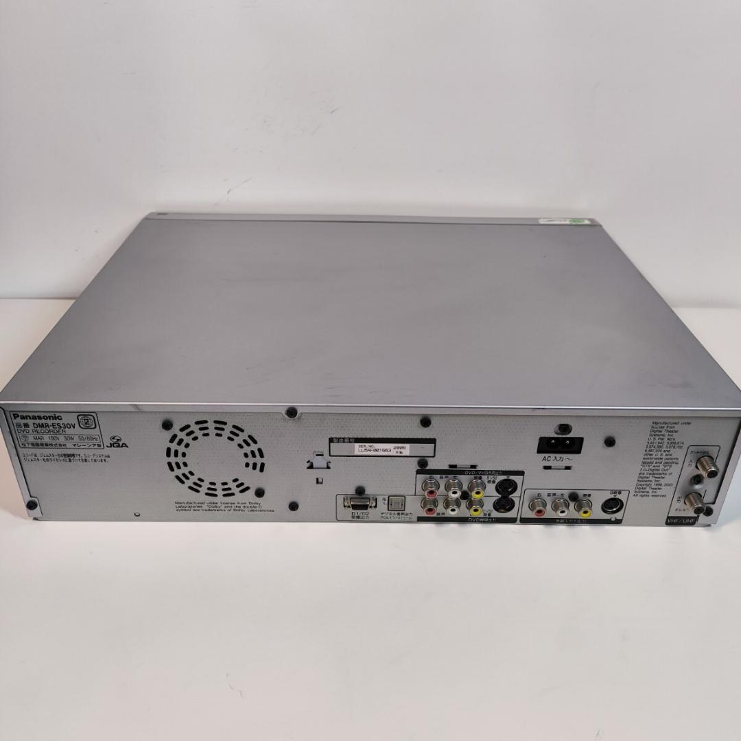 Panasonic ビデオ一体型DVDレコーダー DMR-ES30V ダビング