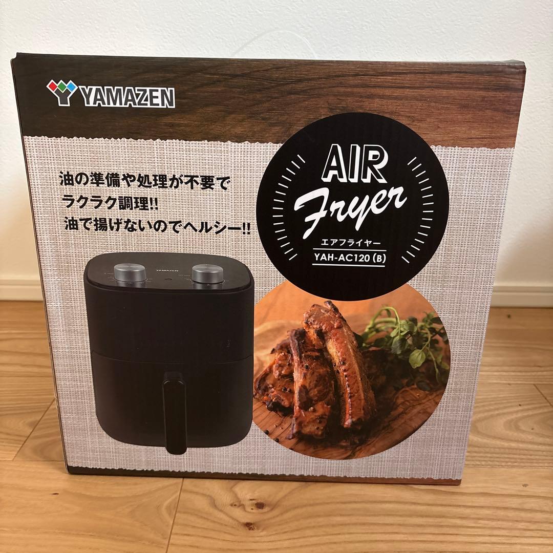 YAMAZEN エアフライヤー YAH-AC120 ブラック - メルカリ