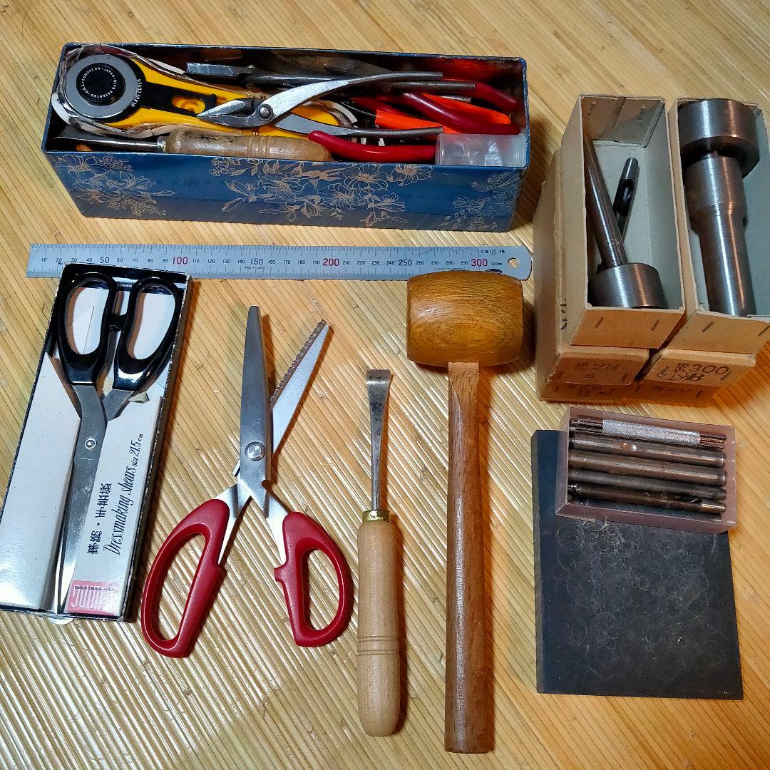 lala ハンドメイドバッグ 袋物 パーツ 工具一式