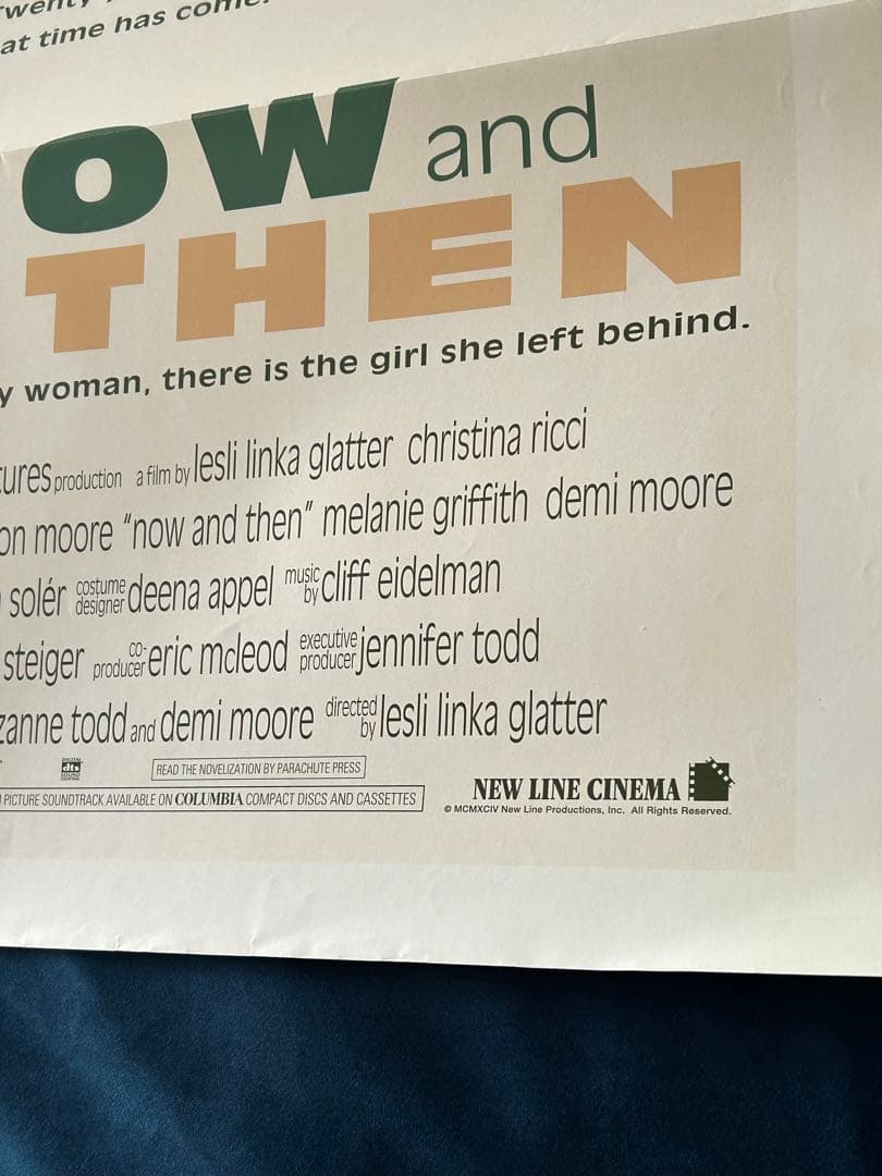 ディア・フレンズ　NOW AND THEN USオリジナル映画ポスター