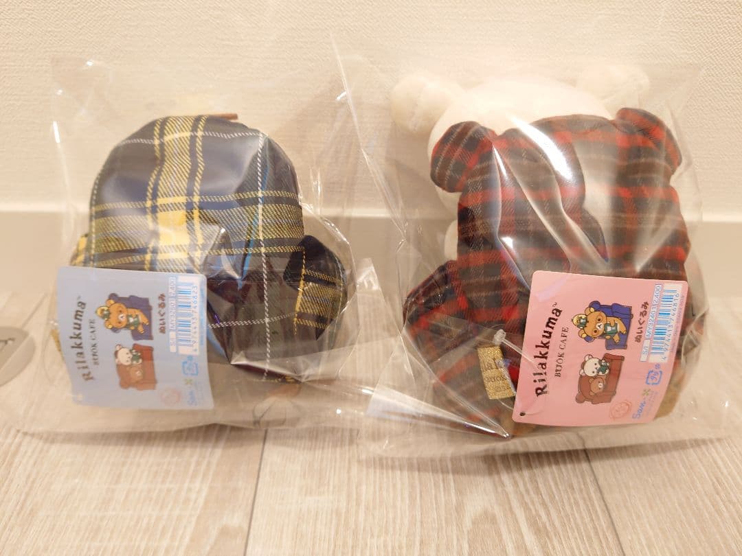 リラックマブックカフェコリラックマ・キイロイトリぬいぐるみ