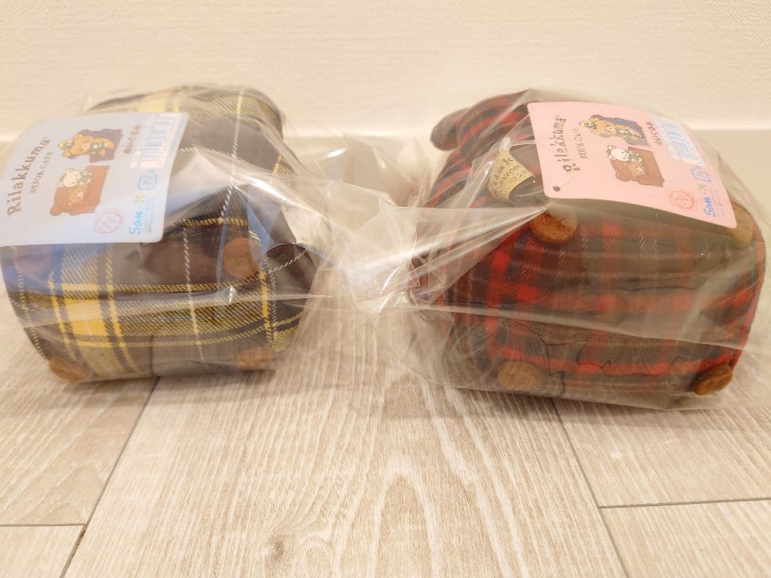 リラックマブックカフェコリラックマ・キイロイトリぬいぐるみ