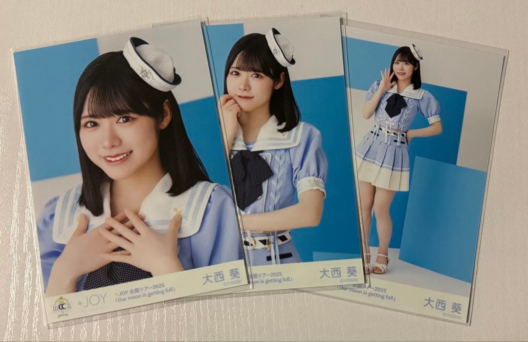 ≒JOY ニアジョイ 大西葵 生写真 いま、月は満ちる コンプ - メルカリ