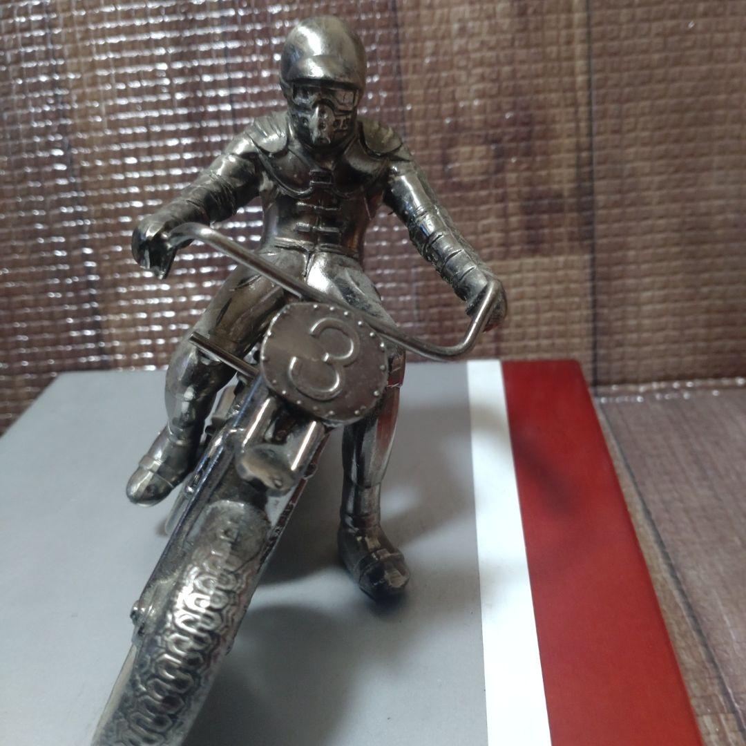 オートレース 金属オブジェ ダイナミックオートレース 非売品 川口オート