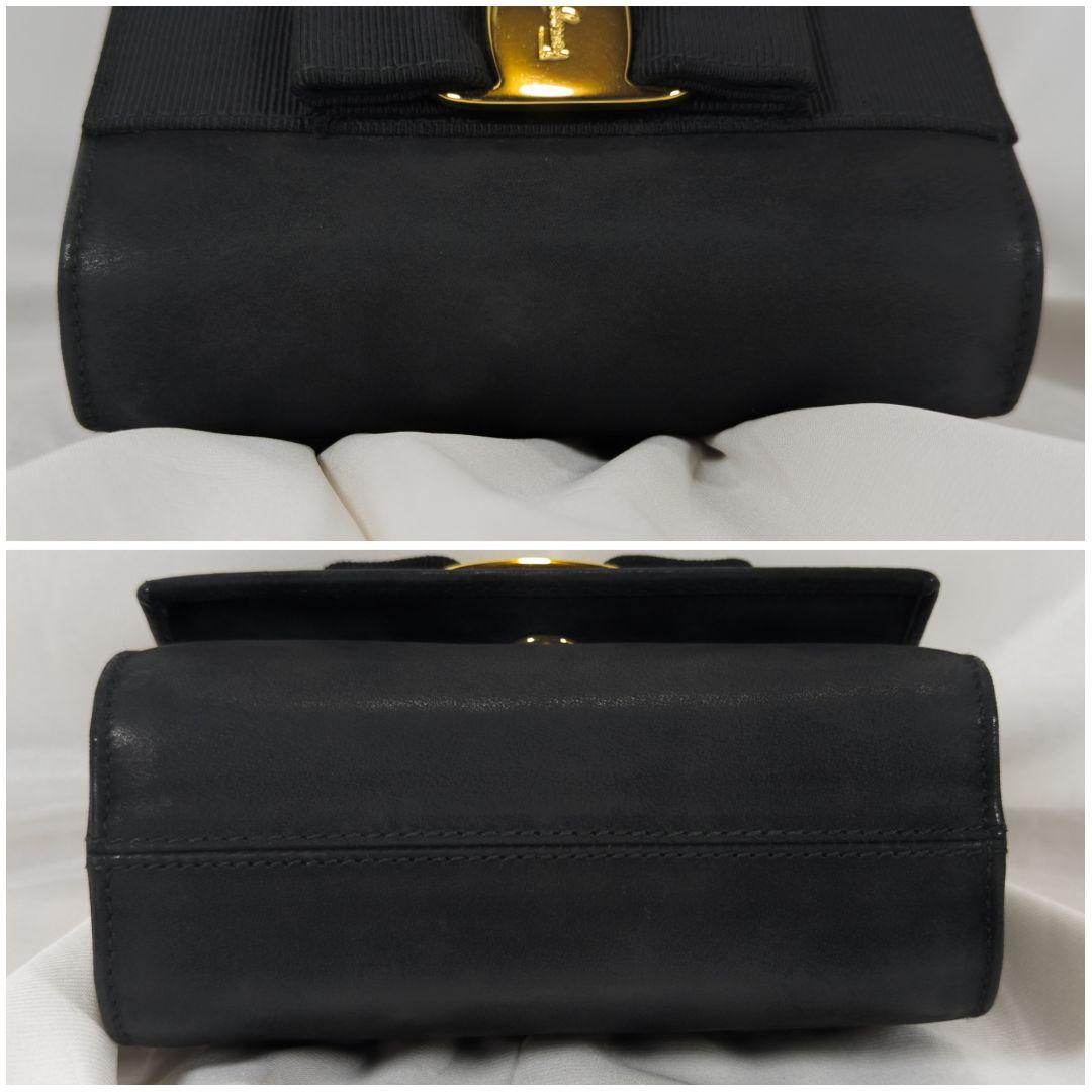 美品✨ Ferragamo ヴァラリボンミニショルダーバッグ 2way 保存袋付