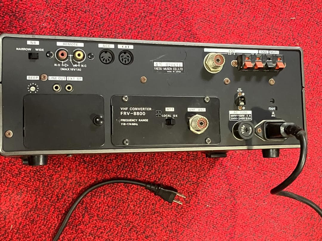 YAESU FRG-8800 通信型受信機 現状品 YAESU FRG-8800 通信型受信機