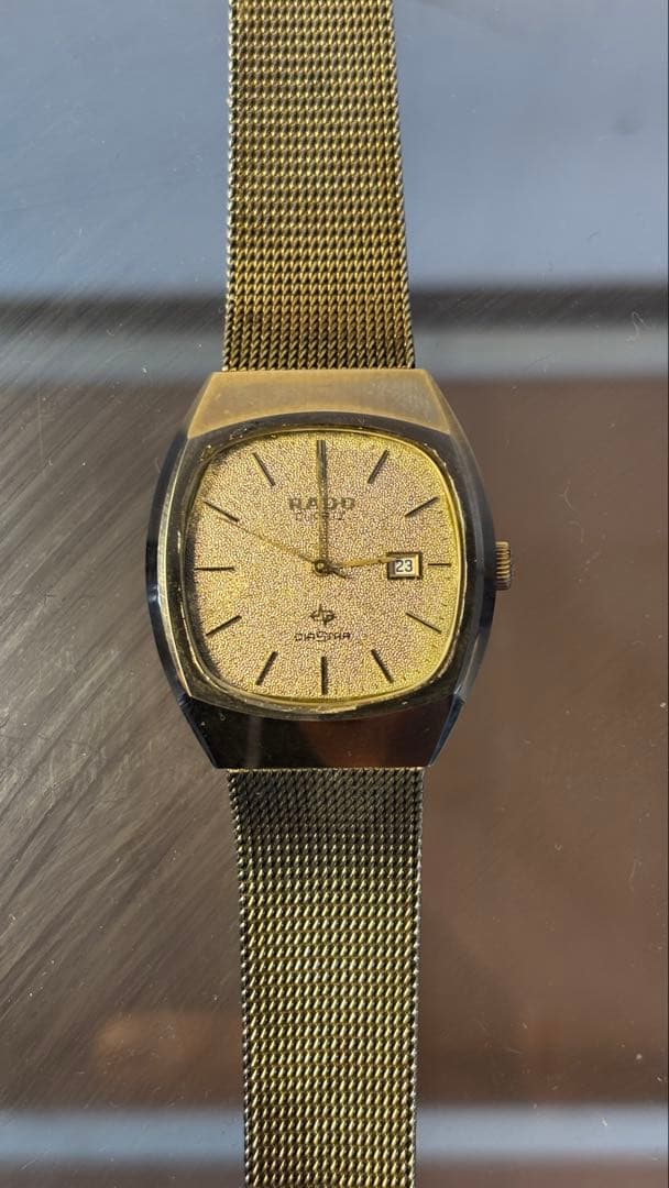 RADO Diastar ゴールド腕時計