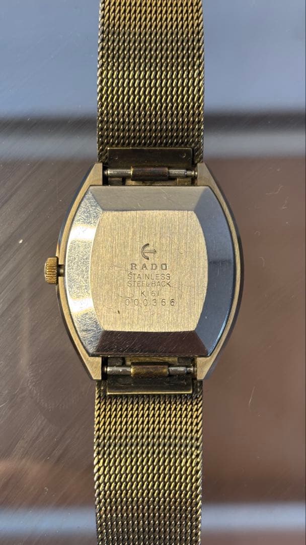 RADO Diastar ゴールド腕時計