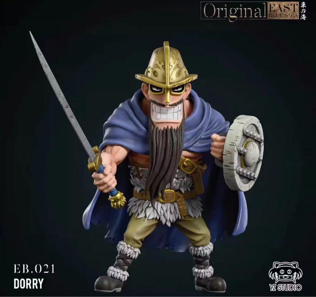 ワンピース ドリー ブロギー 2点 ガレージキット ガレキ スタチュー②