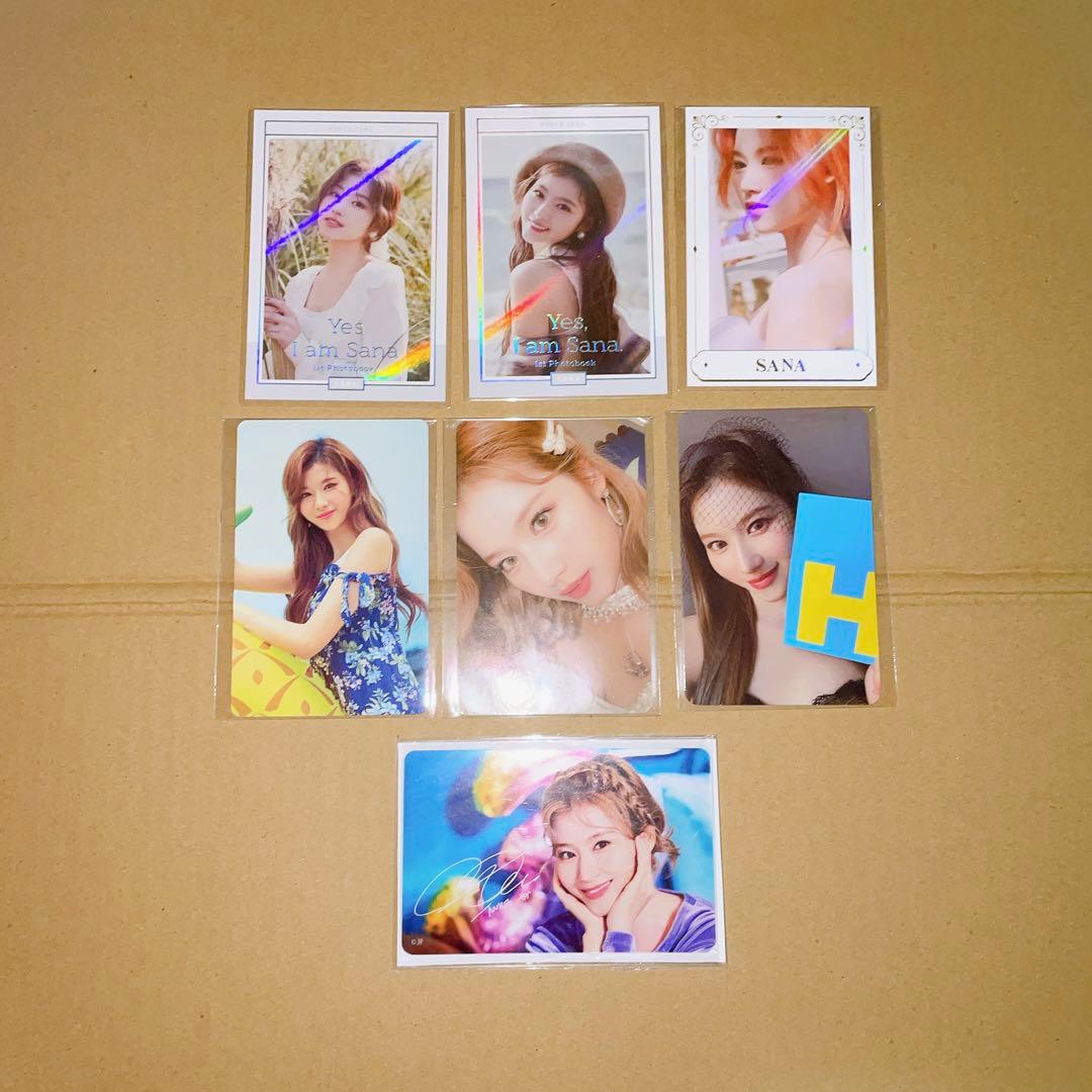 TWICE once upon a time 写真集 サナ トレカ