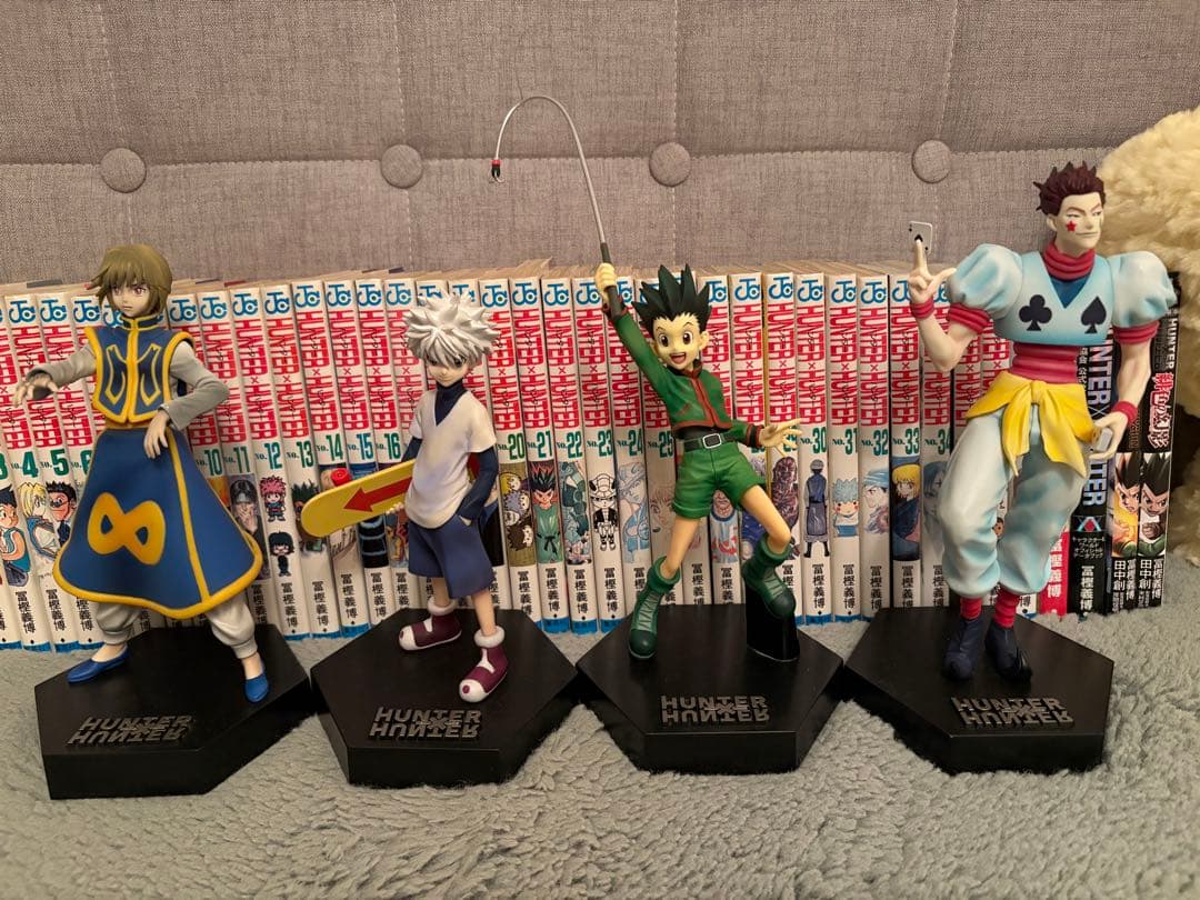 HUNTER×HUNTER 一番くじ　フィギュア4体セット HUNTER×HUNTER 一番くじ フィギュア 4体セット HUNTER×HUNTER 一番くじ