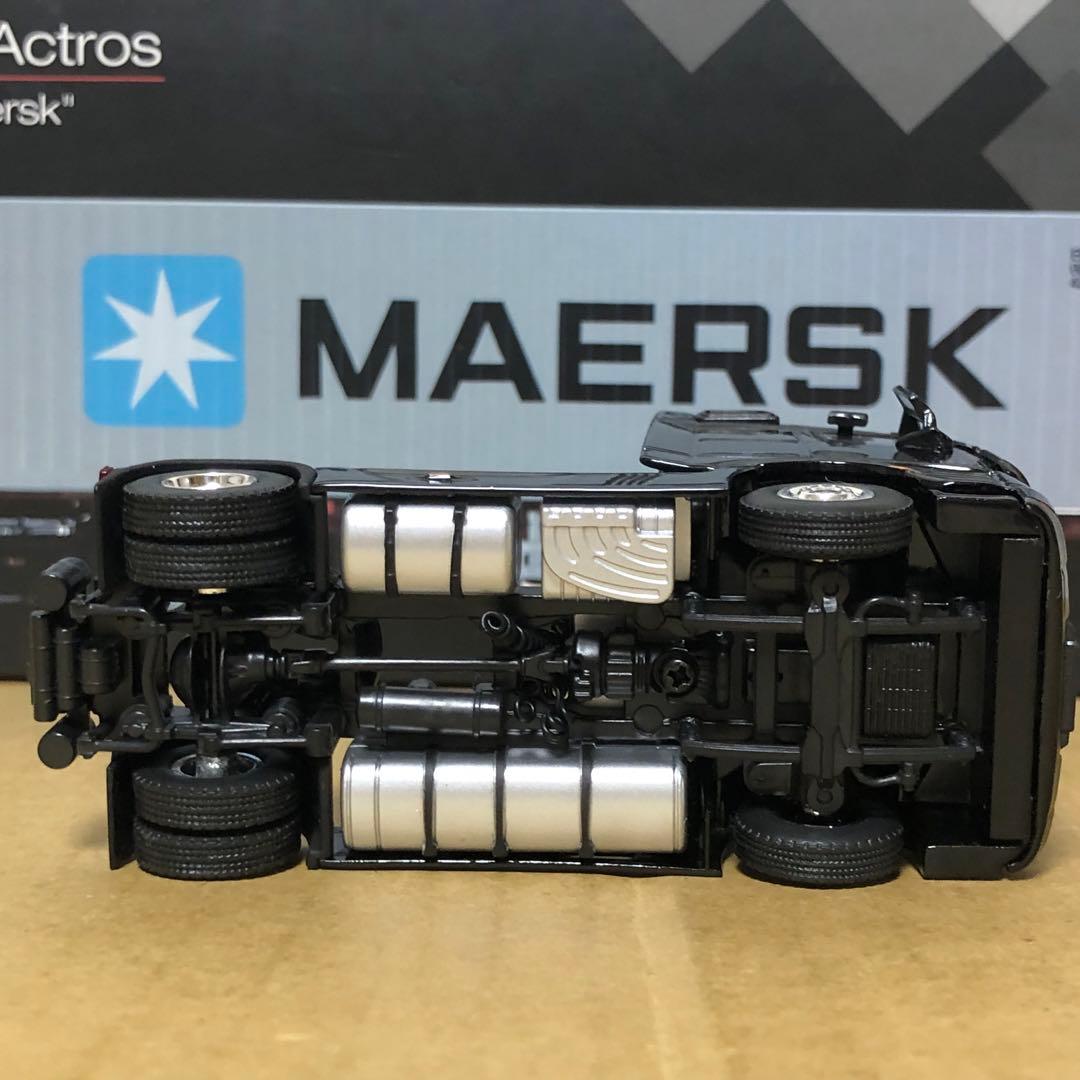 MINI GT 112　メルセデスベンツ アクトロス コンテナ　MAERSK