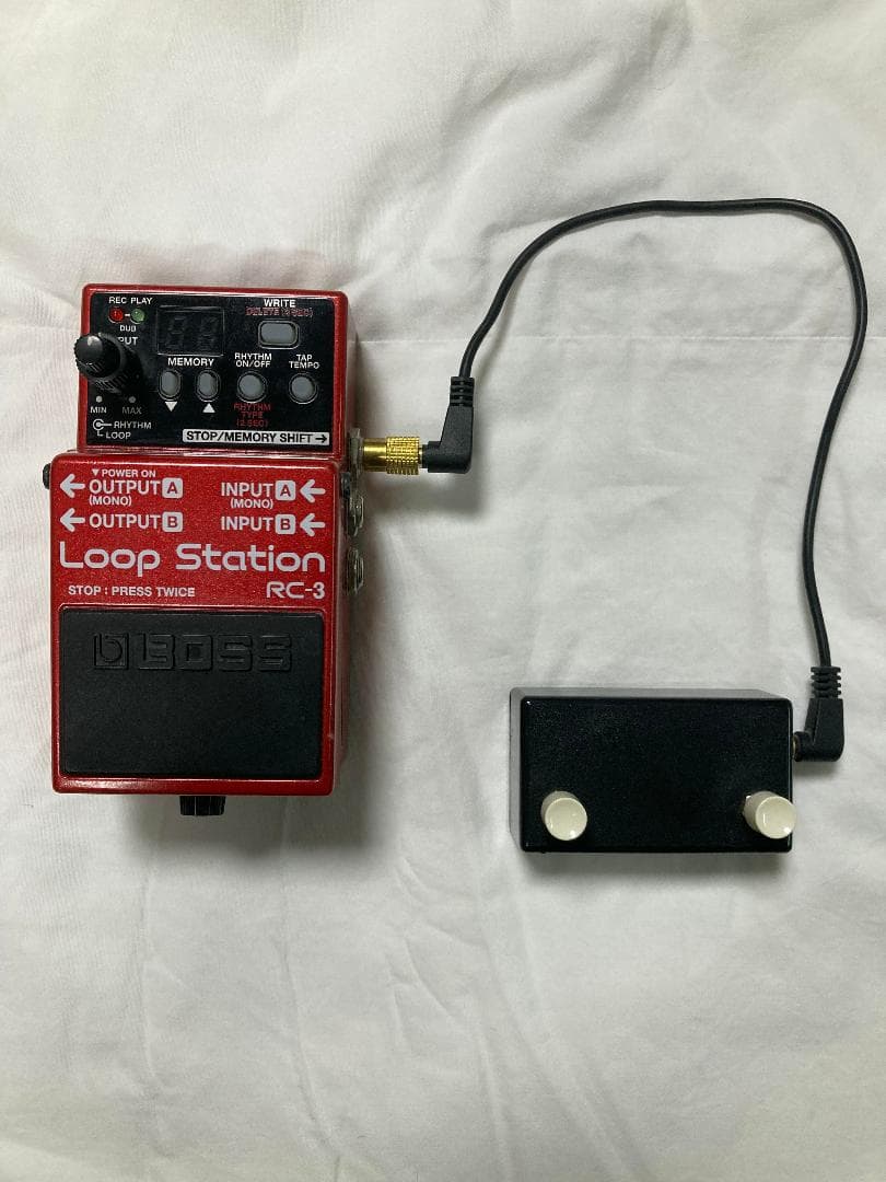 BOSS Loop Station RC-3と自作フットスイッチ（電池不要） BOSS Loop Station RC-3と自作フットスイッチ（電池不要） BOSS Loop