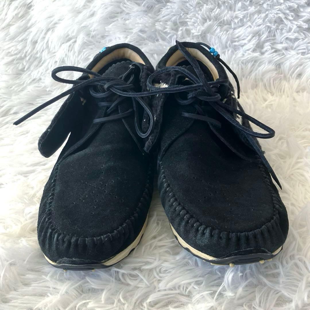 visvim ヴィズヴィム モカシンスニーカー スウェード ブラック