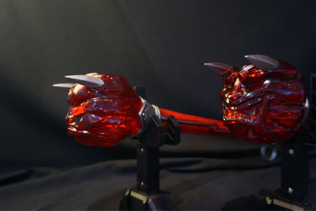 仮面ライダー響鬼 音撃棒 烈火 1：1 プロップスケール 音撃棒 烈火