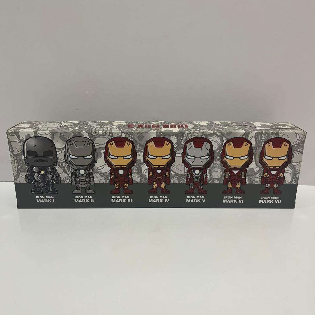 未開封 コスベイビー アイアンマン・マーク1~7 7体セット ボブルヘッド S