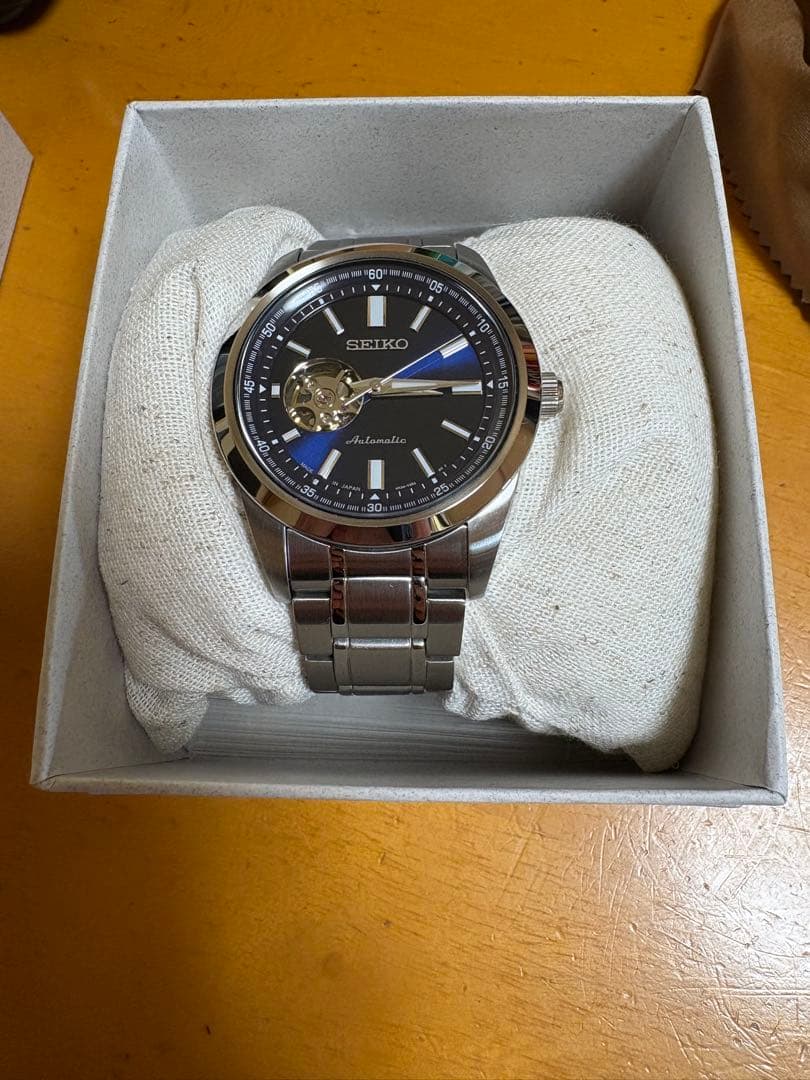SEIKO SELECTION SCVE051 ブルー文字盤　機械式時計　腕時計