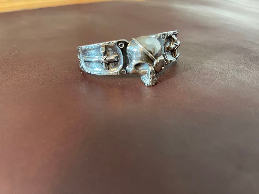 AG FACTORY祐天寺あるじゃん　スカルシルバーバングル