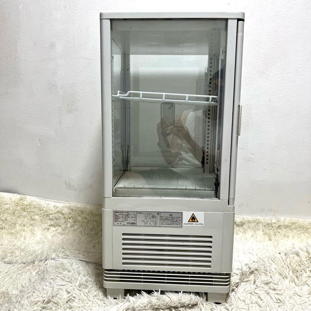 レマコム 卓上　冷蔵ショーケース　冷蔵庫　RCS-4G63SL 63L 大型