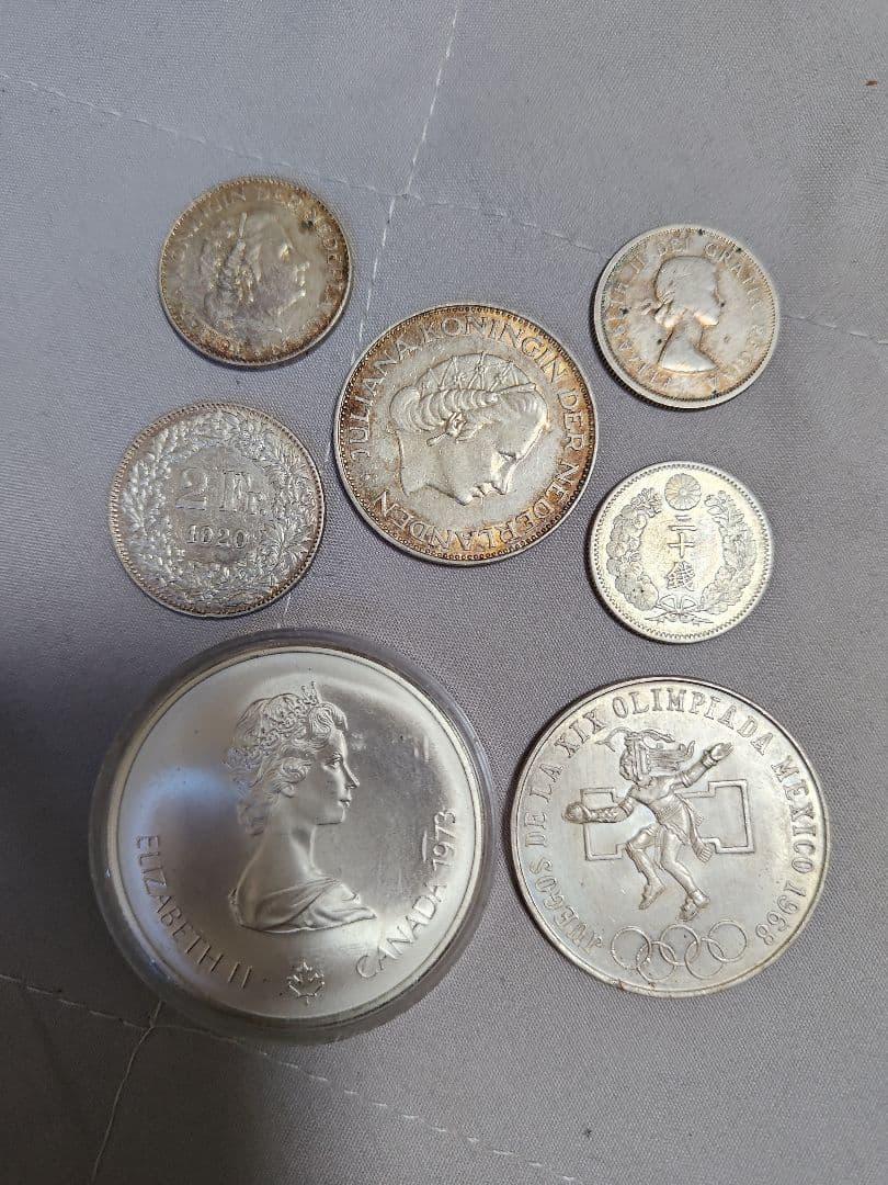 オリンピック記念銀貨等 プレミアム記念貨『長野オリンピック冬季競技大会記念銀・白銅貨2点