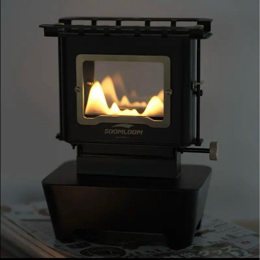 【箱凹み】Soomloom スームルーム　アイロンストーブ　アイアンストーブ　黒
