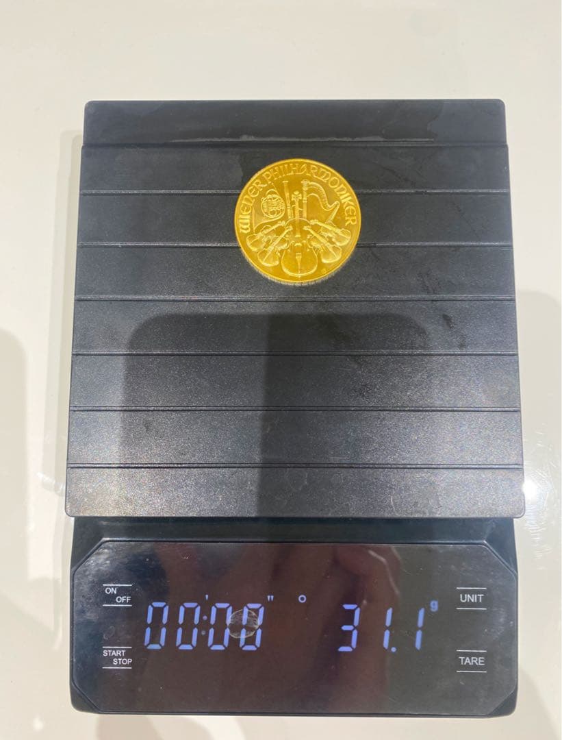 傷なし【美品】1955年物 オーストリア ウィーン金貨 1オンス 純金 24金