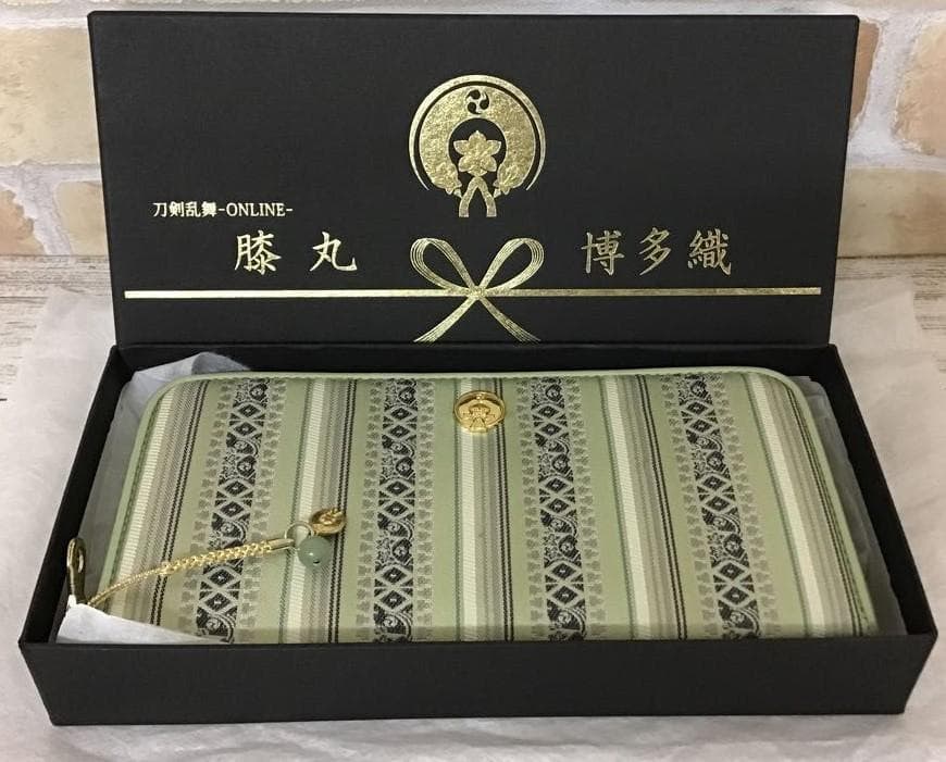 81◇膝丸モデル 博多織 長財布 刀剣乱舞 日本の織物 限定 PREMICO