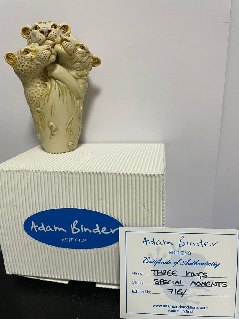 Adam Binder 動物　スリーキングス【1000個限定】 img_557511_2.jpg