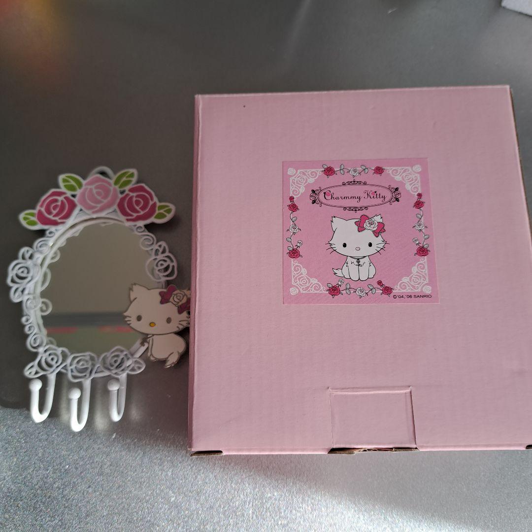 激レア　チャーミーキティ　おでかけミラー　ローズ　新品未使用 激レア チャーミーキティ おでかけミラー ローズ 新品未使用 激レア