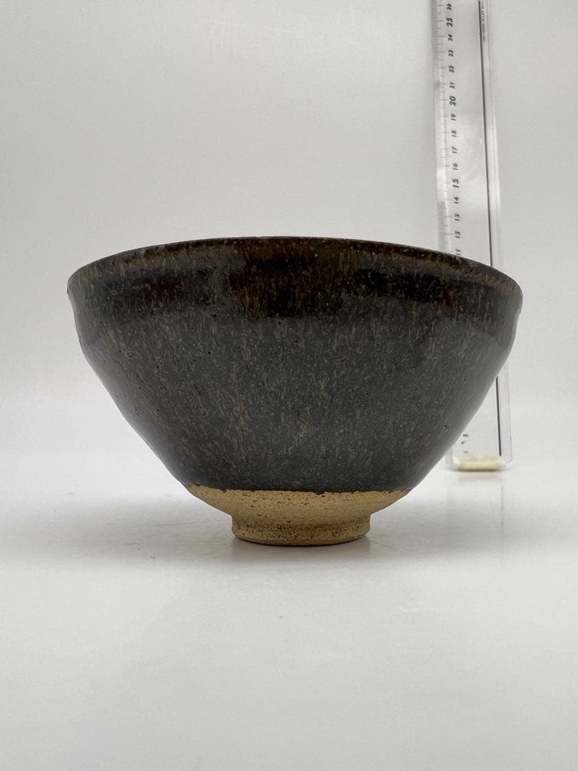 中国元か明のお茶碗　骨董 古美術品　コレクション唐物　江戸　青磁アンティーク