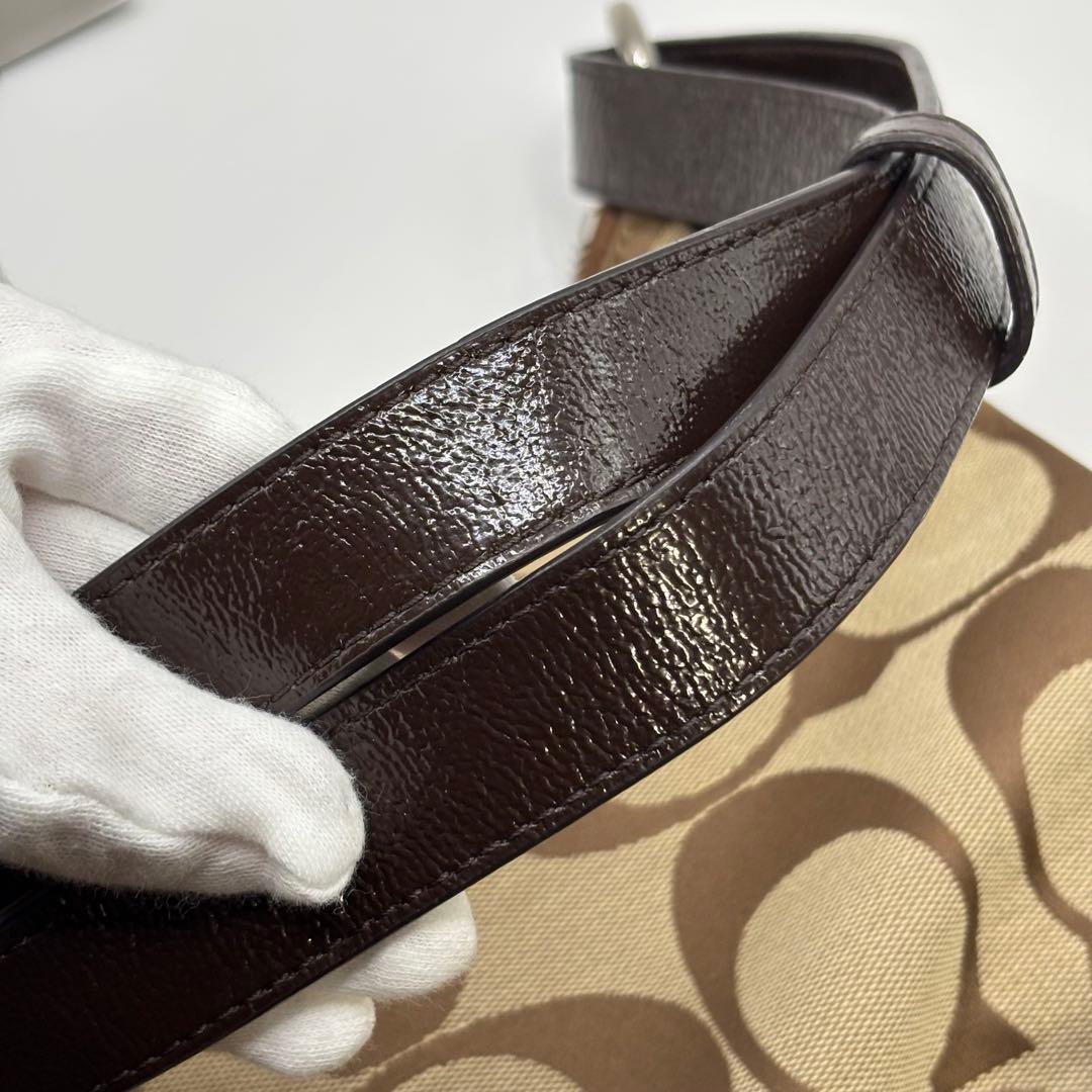 Coach ショルダーバッグ ベージュ/ブラウン