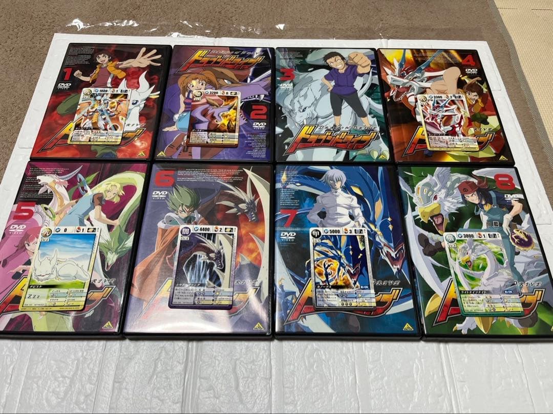 ドラゴンドライブDVD カードまとめ売りセンコークーラヘルズレア他