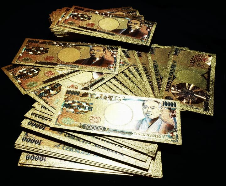 茂野ひとシーク様 【700枚セット】送料無料！　金の一万円札２４ｋフリーメイソン