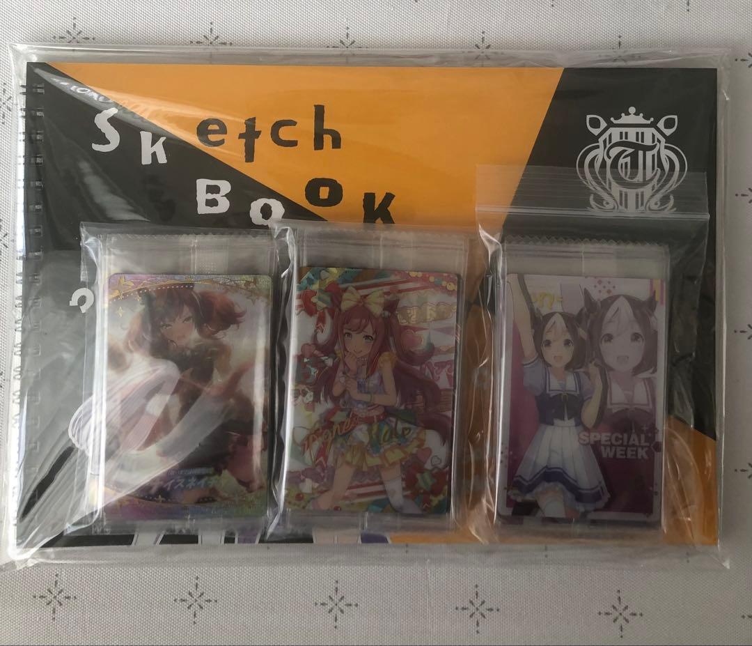 ウマ娘 カ－ド 第1〜7Ｒフルコンプ　スケッチブック、フラットケースお纏め‼️