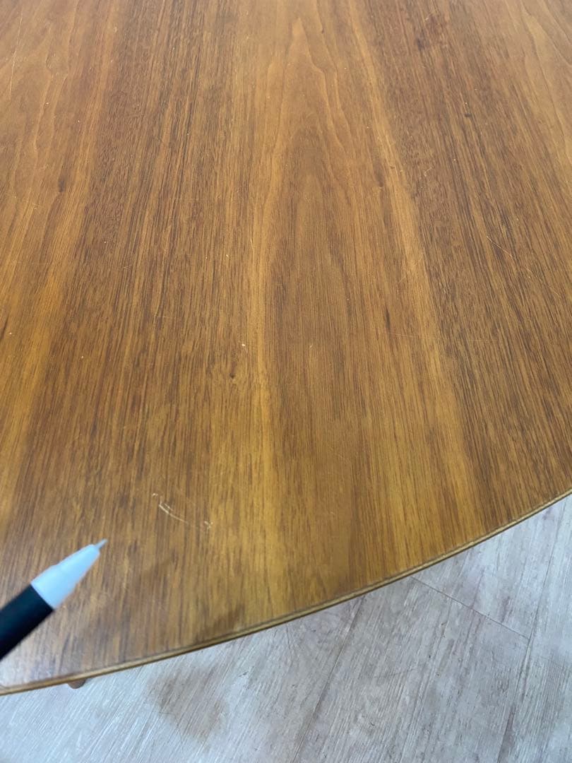 【ワンコ大好きッ子】三角形　ダイニング　テーブル　2名　3名　机　食卓