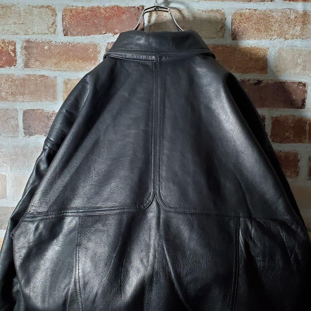 本革】リアルレザージャケット・ブルゾン A-2 デザイン最高 羊革 柔らか