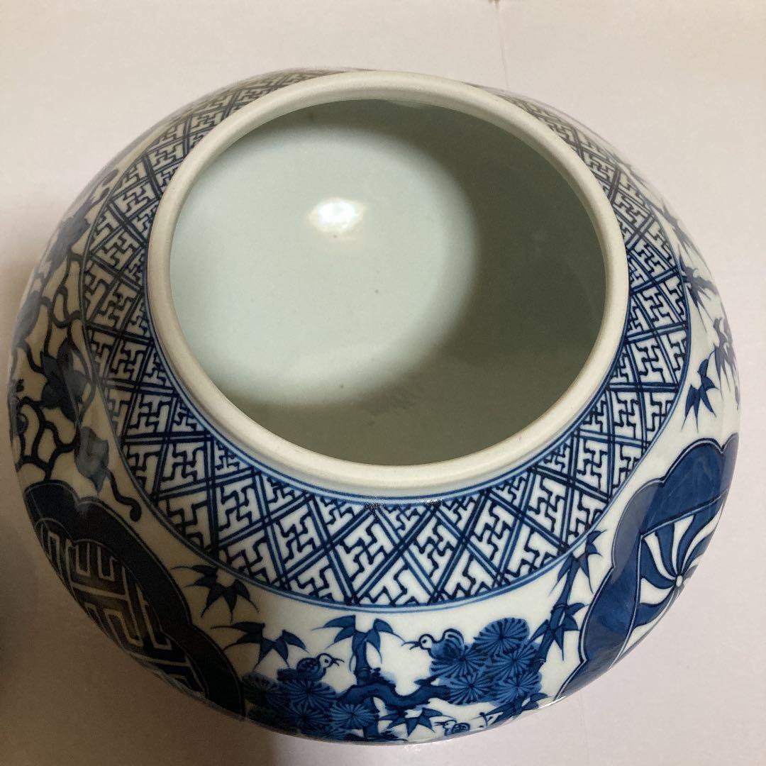 茶道具 京焼 染付水指 手塚景雲作 - メルカリ