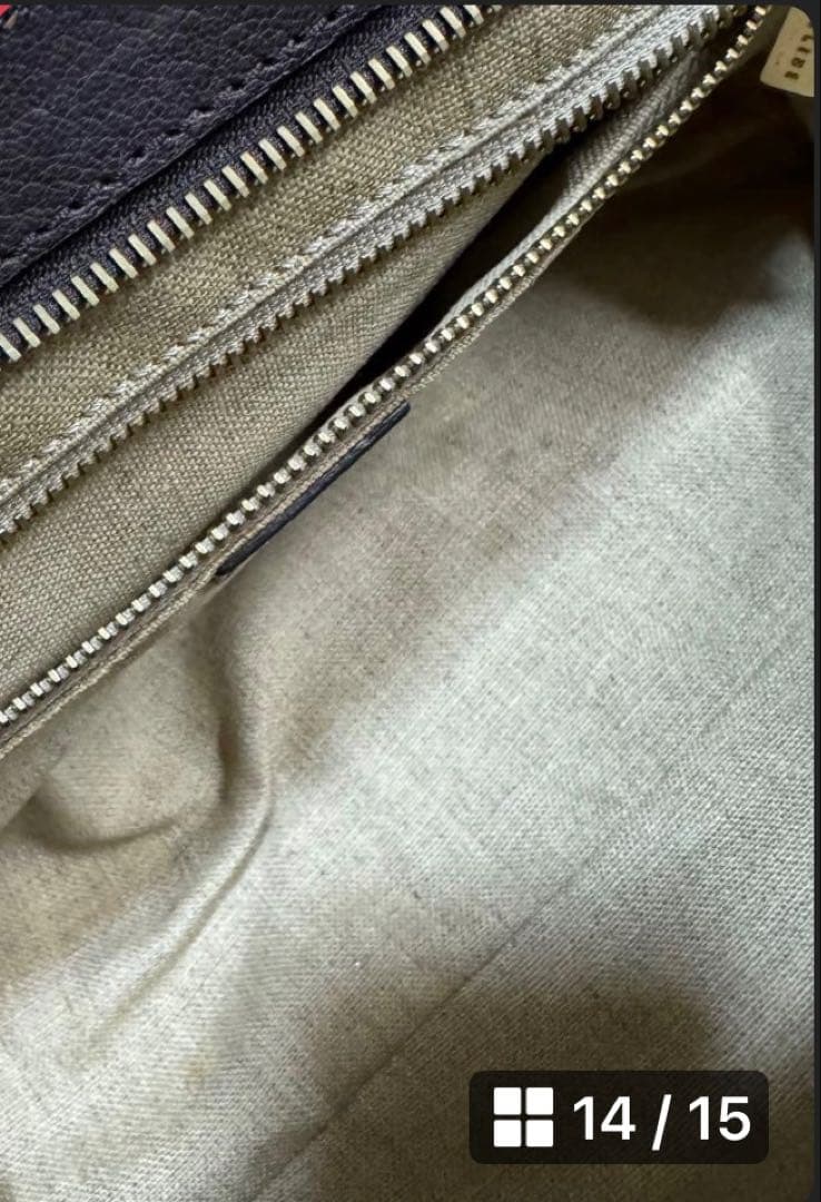 【激レア】　セリーヌ　ハンドバッグ　レザー　キャンバス　CELINE