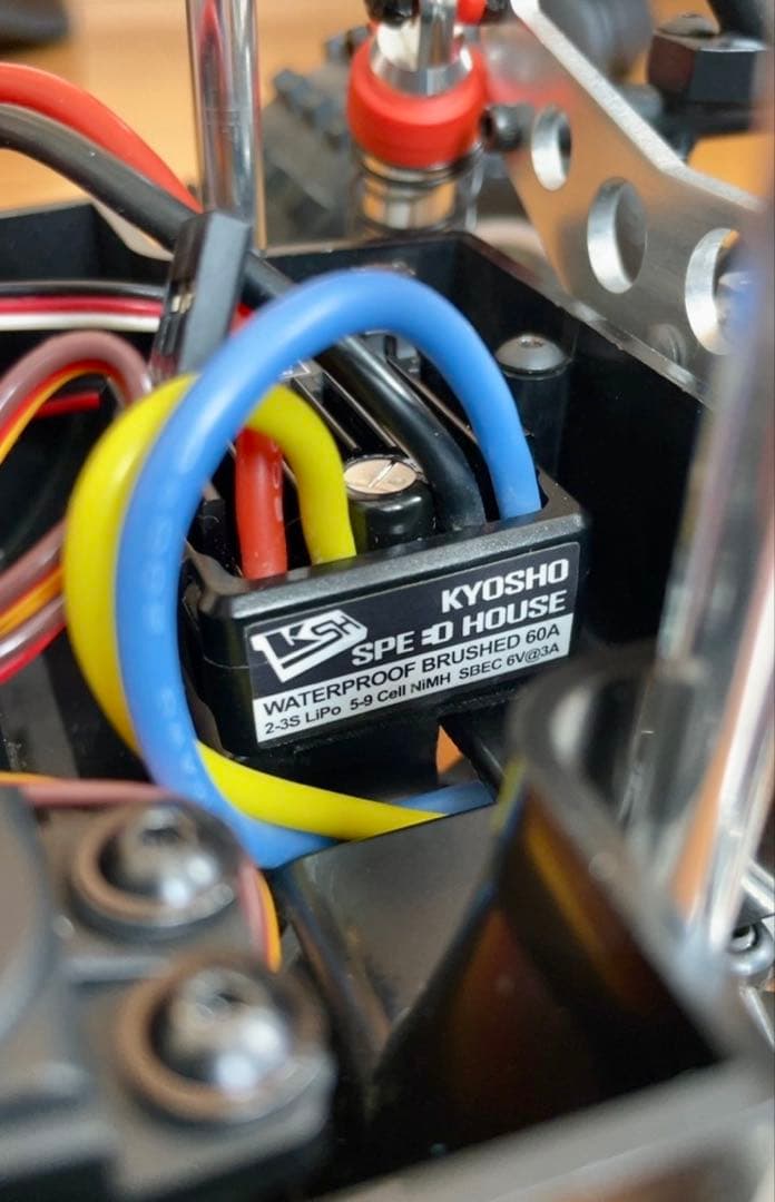 京商】BEETLE 2014（復刻版）ESC、サーボ、モーターファン メカ付き