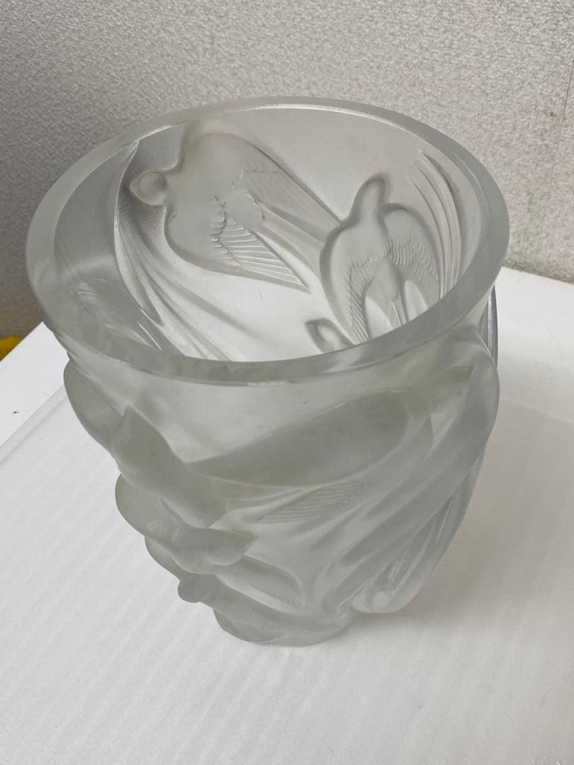 3-1017 ラリック 花瓶 マルティネット Martinets フラワーベース