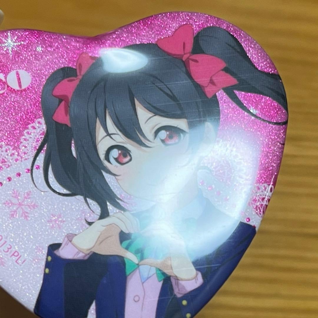 ラブライブ！ 矢澤にこ 15周年 ミニくじ ハート 缶バッジ B賞 - メルカリ
