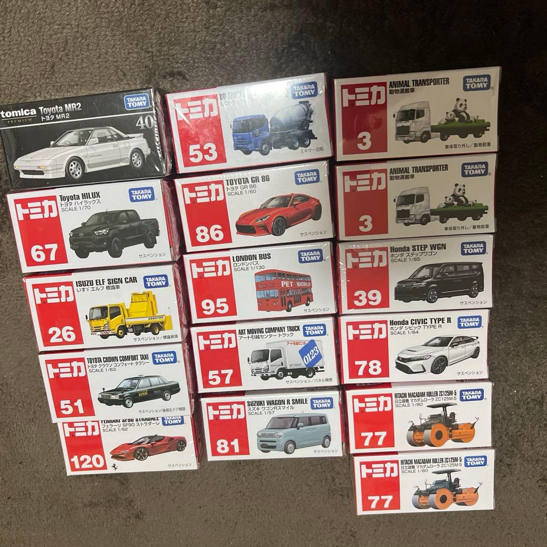 トミカくじ16 消防指揮車コレクション BOX 全10台 未開封 ミニカー