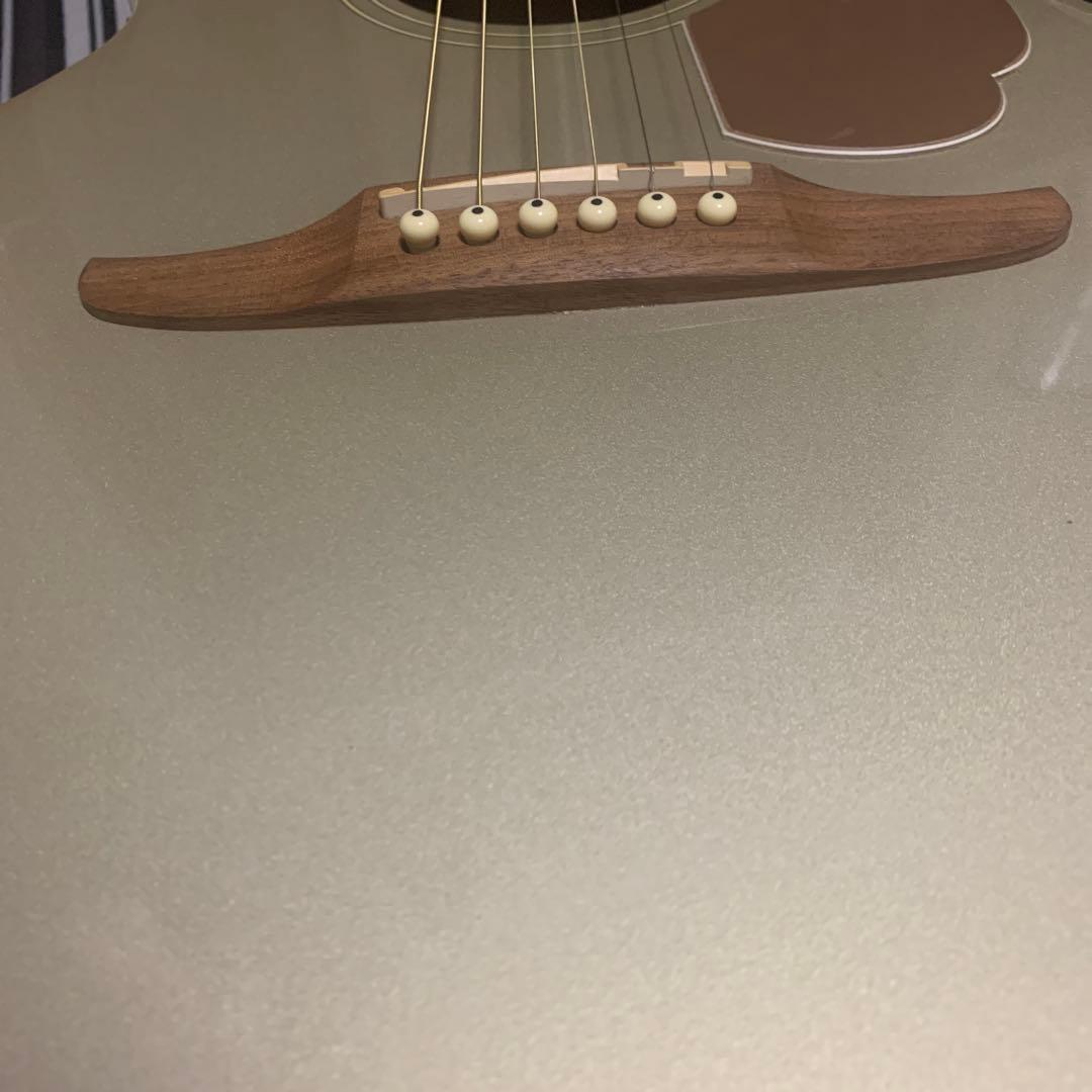 希少カラー】調整済み Fender シャンパンゴールド 美品 アコギ