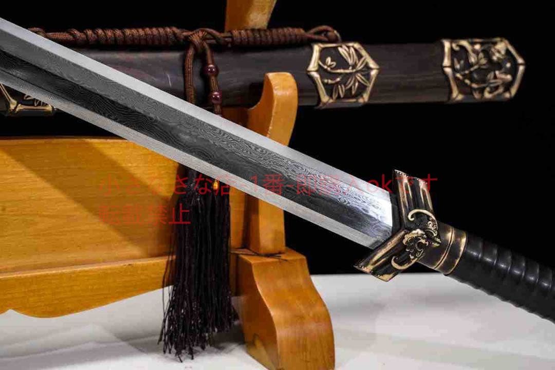 戦魂唐横刀（酸枝木タイプ）古兵器 武具刀装具日本刀模造刀 居合刀 短刀