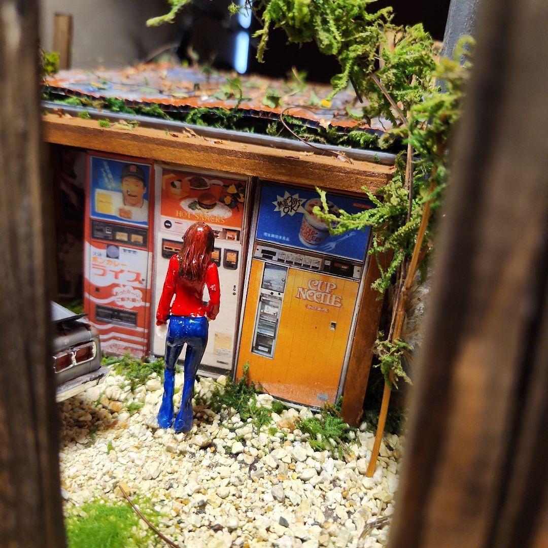 昭和 レトロ ガレージ 1/24 プラモデル ハコスカ GT-R ジオラマ