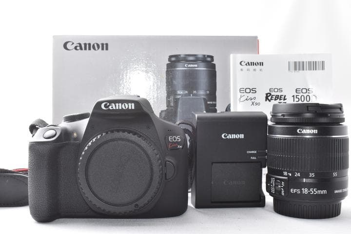 【元箱付き】Canon キャノン EOS Kiss X90 標準ズームキット 元箱付き】Canon キャノン EOS Kiss X90 標準ズームキット 元箱付き