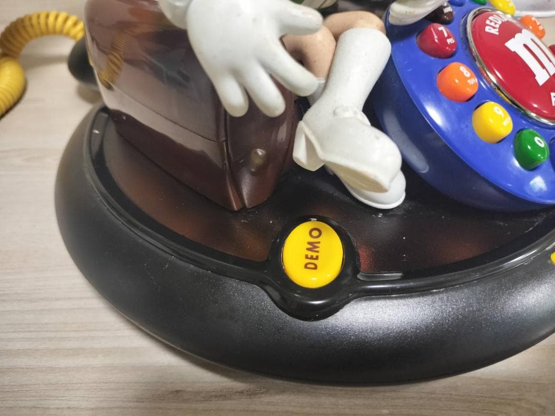 ☆Ｍ＆Ｍｓ　ディスプレイ用固定電話　ビンテージ品　レア　エムアンドエム